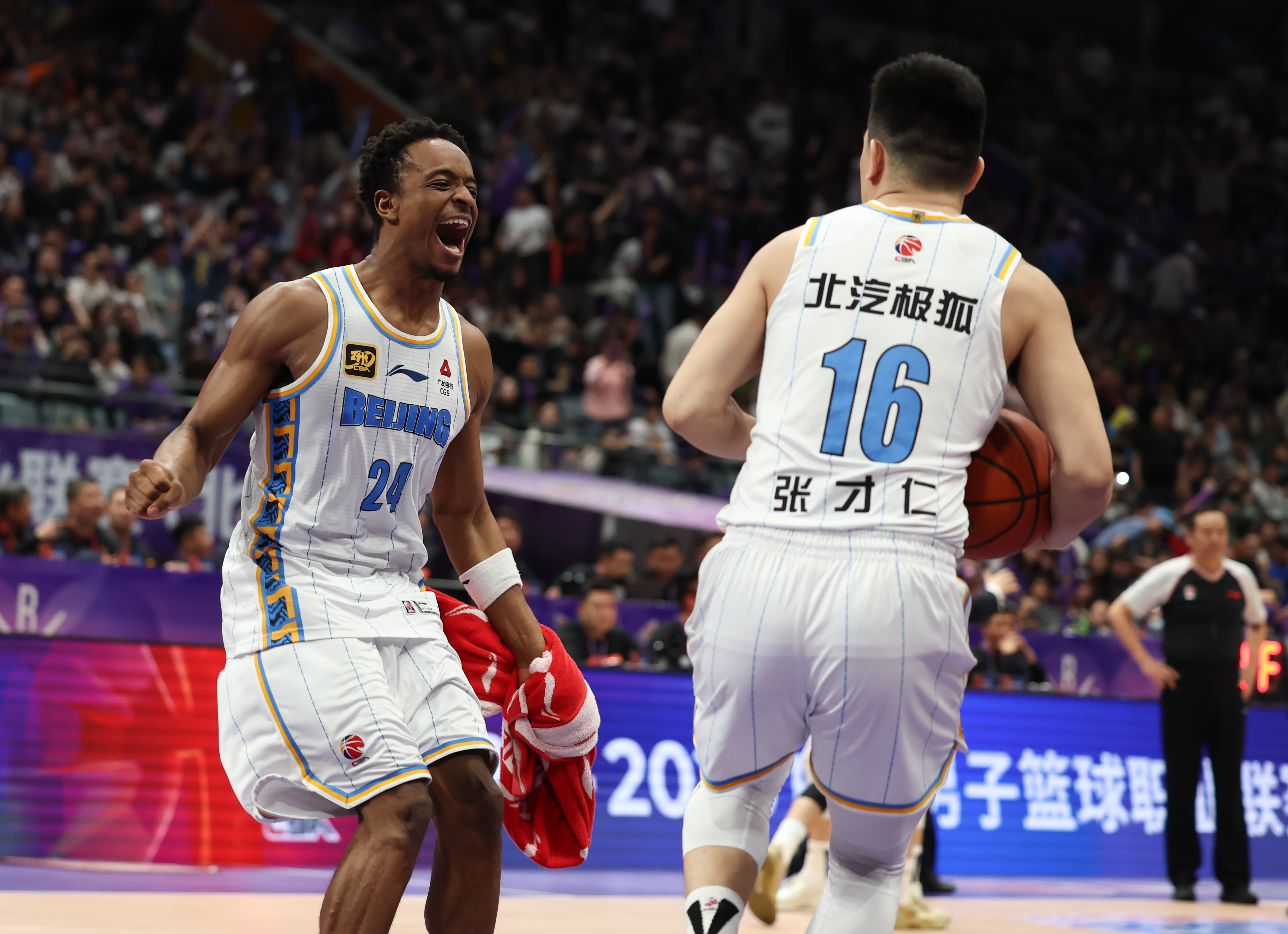 北京豪胜辽宁，领跑CBA季后赛